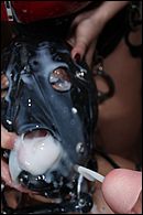 Busty blonde whore gets blasted with huge loads of jizz from Cum Disgrace