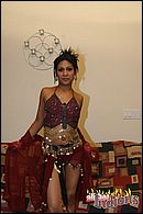 Round titted Indian slut stripping and showing her bald cunt from All Hot Indians