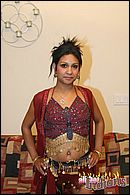 Ponytailed Indian wench strips and shows her round boobies from All Hot Indians