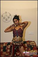 Ponytailed Indian wench strips and shows her round boobies from All Hot Indians